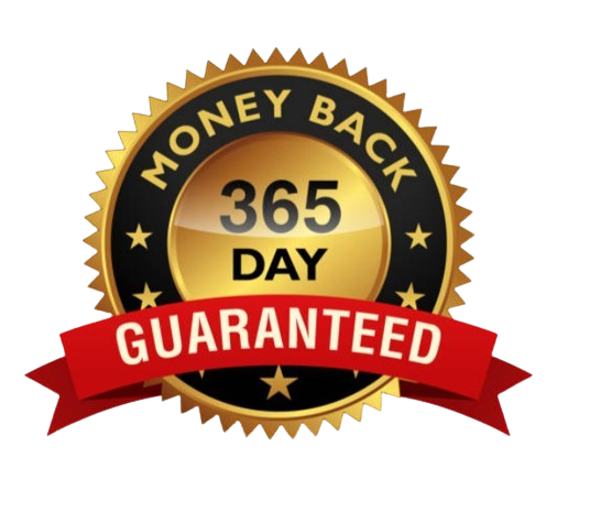 365 money back guarantee.