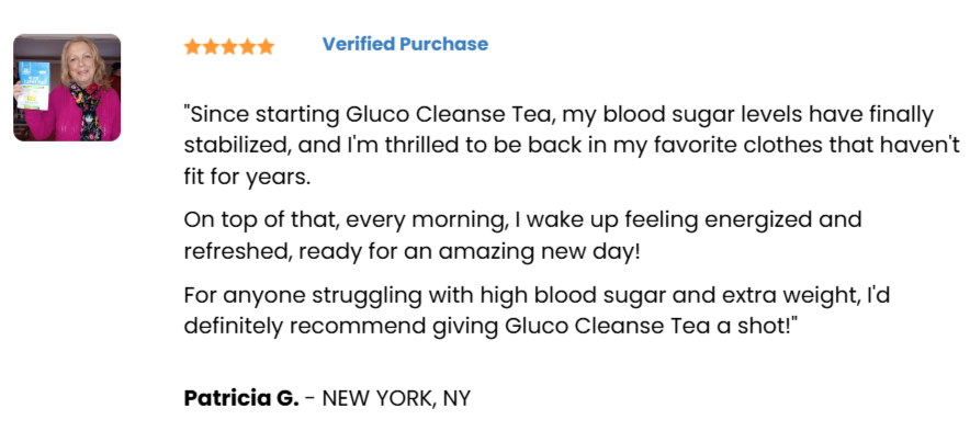 Gluco Cleanse Tea Customer Reviews